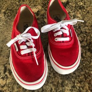 Red Vans
